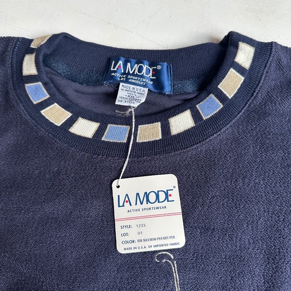 NWT Deadstock Vintage La Mode Snapple Golf Sweatshirt - Picture 4 of 6